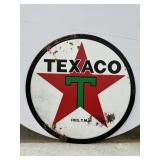 TEXACO Large Metal Sign 36'