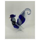 Vintage Murano Style Blown Glass Rooster 8'