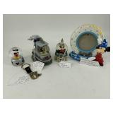 Lot of (4) Vintage Disney Snow Globes