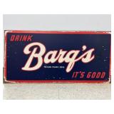 Large BARQ'S Metal Sign 36'