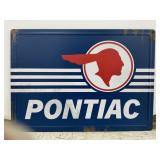 PONTIAC Metal Sign 17'