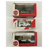 Lot of (3) Die-Cast Coca-Cola Models