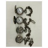 Lot of 4 Pocketwatches