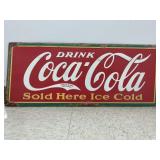 Vintage Style COCA-COLA Metal Sign