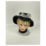Vintage Napcoware Lady Head Vase
