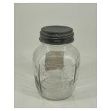 Antique BALL Sunshine Coffee Jar Glass