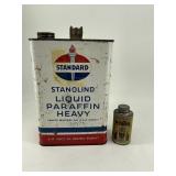 Lot of (2) Antique Oil Cans
