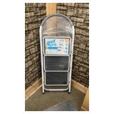 3-Step Folding Step Ladder (44'' Tall When Open)