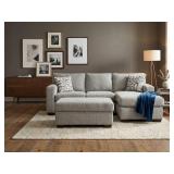 Upholsterd Sofa w/ Chaise,Ottoman,Pillows