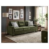 Upholstered Sofa w/ Pillows
