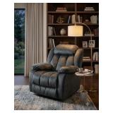 Heat & Massage Swivel Rocking Recliner Chair