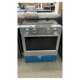 KITCHEN AID 5 Burner Stainless Glasstop Range