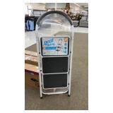 3-Step Folding Step Ladder (44'' Tall When Open)