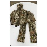 Mens Camo Soft Brush Jacket+Pants Size Medium