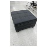 Home Furnishings Storage Ottoman w/ Tray
