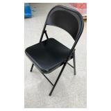 COSCO All Steel Folding Chair - Black