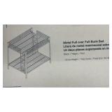 Full over Full Bunk Bed - Metal