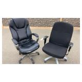 Lot of (2) Used Office Chairs