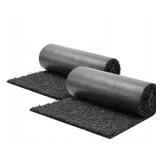VEVOR (2) Rolls of  Rubber Mulch 96''x22''x0.5''