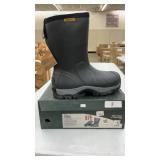REED 12'' Glacier Rubber Boot - Black SZ 13