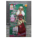 NIB 2009 Barbie Holiday Wishes Doll