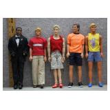Mattel Ken Lot of 4 & 1 Off Brand