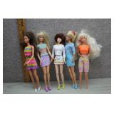 Barbie Doll Lot of 5