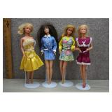 Mattel Barbie Lot of 4