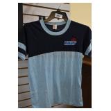 Vtg Blue Worlds of Fun T-shirt