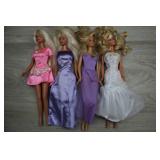 Mattel Barbie Lot of 4