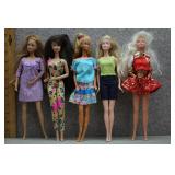 Mattel Barbie Lot of 5