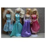 Mattel Barbie Lot of 4