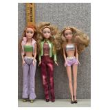 Fabrique Fashion Doll Lot of 3