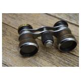 Vtg E. B. Meyrowitz Brass Opera Glasses/Binoculars