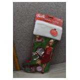 NIB 2003 Barbie Holiday Stocking Gift Set