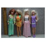 Mattel Barbie Lot of 4