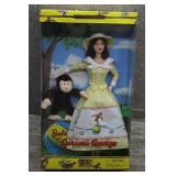 NIB Barbie & Curious George Doll