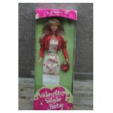 NIB 1998 Valentine Style Barbie Doll