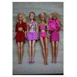 Mattel Barbie Lot of 4