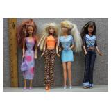 Mattel Barbie Lot of 4