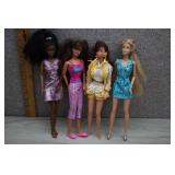 Mattel Barbie Lot of 4