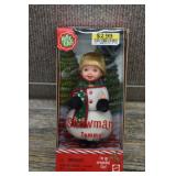 NIB 2001 Kelly Club Snowman Tommy Barbie Doll