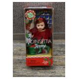 NIB 2001 Barbie Kelly Club Poinsettia Jenny