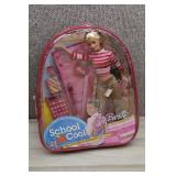NIB Barbie School Cool Backpack Set