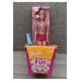 NIB 2002 Beach Fun Barbie Doll w/ Bucket