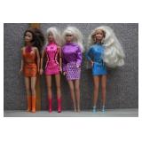 Mattel Barbie Lot of 4
