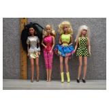 Mattel Barbie Lot of 4