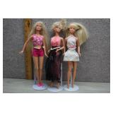 Mattel Barbie Lot of 3