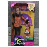 NIB 1998 Barbie & Kelly Halloween Gift Set