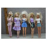 Barbie Doll Lot of 5